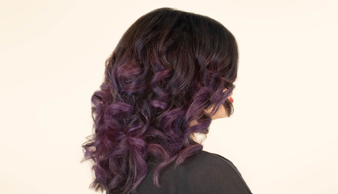 Mulled wine hair color
